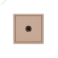 ARTGALLERY TV ТВ розетка оконечная 1DB, механизм, песочный Systeme Electric GAL001291