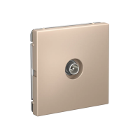 ARTGALLERY TV ТВ розетка оконечная 1DB, механизм, песочный Systeme Electric GAL001291