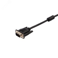 Кабель VGA - VGA с ферритами, длина 1.8 метра, черный PROconnect, 17-5503-6 REXANT