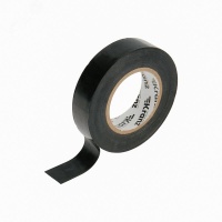 Изолента ПВХ KRANZ 0.13х19 мм, 25 м, черная 5шт Kranz KR-09-2206