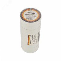 Изолента ПВХ KRANZ профессиональная, 0.18х19 мм, 20 м, белая 10шт Kranz KR-09-2801