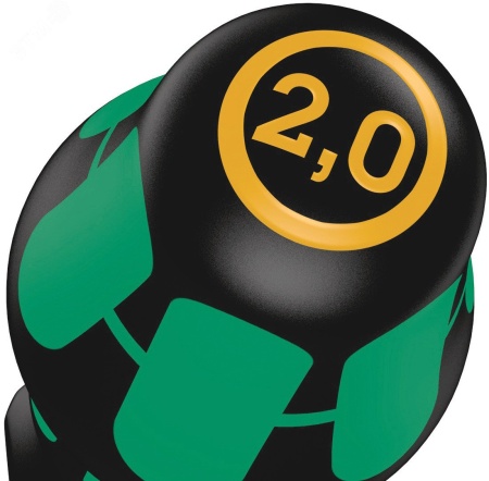 WE-008006 Отвертка шлицевая 335 SL 0.4 x 2 x 60 мм Wera 