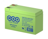 Аккумулятор GP 12В 28W WBR WBR  GP1272(28W) Аккумулятор GP1272 F2 (12V28W)