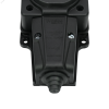 MST4102BK Колодка 2х розетка 2К+З каучуковая 16А/250В IP44 Чёрная MultiSet Systeme Electric 