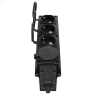 MST4104BK Колодка 4х розетка 2К+З каучуковая 16А/250В IP44 Чёрная MultiSet Systeme Electric 