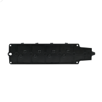 Колодка 4х розетка 2К+З каучуковая 16А/250В IP44 Чёрная MultiSet Systeme Electric MST4104BK
