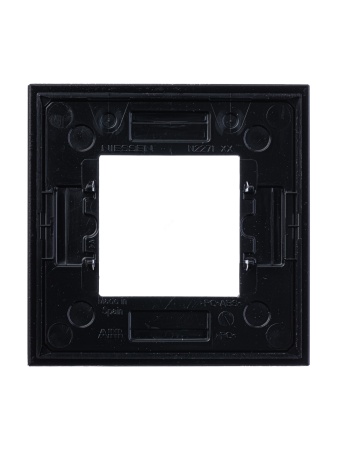 N2271 CC Zenit Рамка 1 пост 2 модуля стекло кофейное ABB  2CLA227100N3701