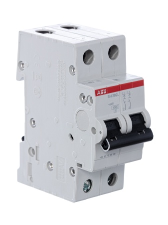 SH202L C32 Выключатель автоматический двухполюсный 32А С SH202L 4.5кА ABB  2CDS242001R0324
