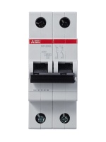 Выключатель автоматический двухполюсный 32А С SH202L 4.5кА ABB SH202L C32 2CDS242001R0324