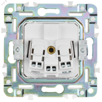 SKANDY Розетка с заземлением с защитными шторками 16А SK-R04G графит IEK SK-R14-16-K53