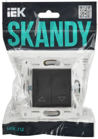 SK-V15-0-10-K48 SKANDY Выключатель жалюзи 10А SK-V12T титан IEK 