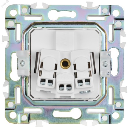SK-R11-16-K48 SKANDY Розетка с заземлением без защитных шторок 16А SK-R05T титан IEK 