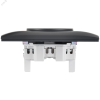 SK-R23-10-K48-F SKANDY Розетка 2-местная без заземления с защитными шторками 10А в сборе SK-R09T титан IEK 