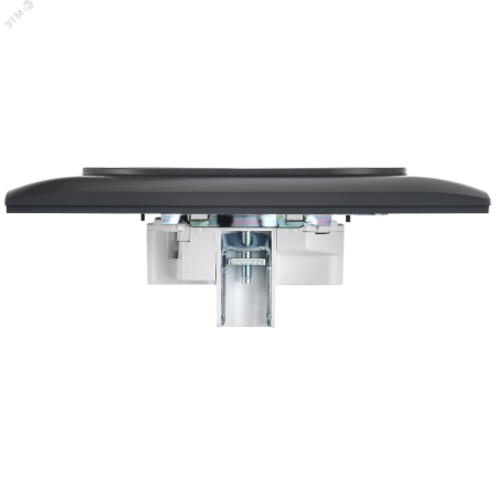 SK-R23-10-K48-F SKANDY Розетка 2-местная без заземления с защитными шторками 10А в сборе SK-R09T титан IEK 