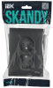 SK-R23-10-K48-F SKANDY Розетка 2-местная без заземления с защитными шторками 10А в сборе SK-R09T титан IEK 