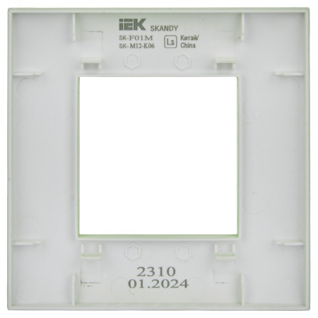 SK-M12-K06 SKANDY Рамка 1-местная SK-F01M мятный IEK 