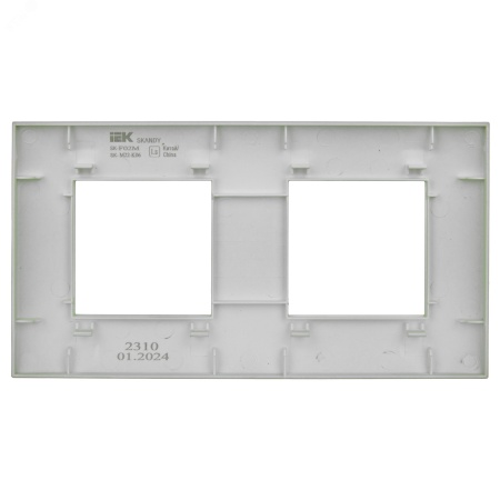 SKANDY Рамка 2-местная SK-F02M мятный IEK SK-M22-K06