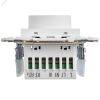 SKANDY Термостат электронный с индикацией SK-T01W арктический белый IEK SK-RT11-K01