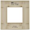 SK-M12-K10 SKANDY Рамка 1-местная SK-F01B бежевый IEK 