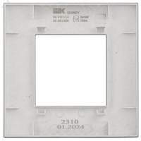 SKANDY Рамка 1-местная SK-F01Gr серый IEK SK-M12-K03