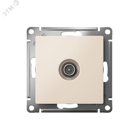 ATN000291 Розетка ATLASDESIGN TV оконечная 1DB механизм бежевый Systeme Electric 