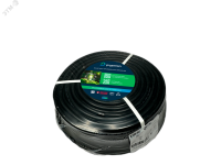 Провод ПВС 3х1 черный  бухта 100м РЭК/Prysmian 0103030101 ГОСТ 7399-97