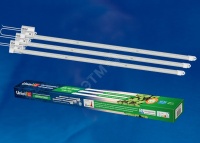 ULY-P91-20W/SPFR/K IP65 AC220V CLEAR KIT03 Светильник для растений светодиодный линейный, 1200мм. Спектр для фотосинтеза. В составе набора из 3-х штук. TM Uniel ULY-P91-0003 UL-00003851