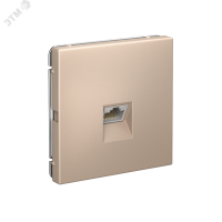 ARTGALLERY РОЗЕТКА компьютерная RJ45, кат. 5е, механизм, ПЕСОЧНЫЙ Systeme Electric GAL001283