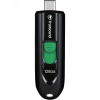 TS128GJF790C Флеш накопитель 128GB JetFlash 790С, USB 3.2 Gen 1, выдвижной, черный, синий Transcend  1000639342