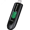 TS128GJF790C Флеш накопитель 128GB JetFlash 790С, USB 3.2 Gen 1, выдвижной, черный, синий Transcend  1000639342