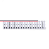 Короб перфорированный RL12 40х100 серый QUADRO DKC 00161RL