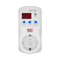 Реле напряжения РН-116 16А, в розетку Новатек-Электро 3425600116