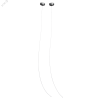 Комплект креплений PSO-01 S-2х1.0 м BLACK для подвесного монтажа JazzWay 5052314
