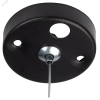 Комплект креплений PSO-01 S-2х1.0 м BLACK для подвесного монтажа JazzWay 5052314