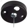 Комплект креплений PSO-01 S-2х1.0 м BLACK для подвесного монтажа JazzWay 5052314