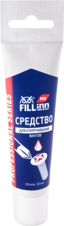 FLP302 Средство для откручивания винтов, 30 мл (туба) Fill-inn  071302