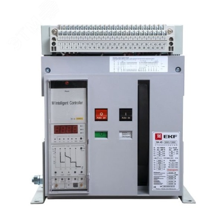 mccb45-2000-2000 Выключатель автоматический ВА-45 2000/2000 3P 80кА стационарный EKF PROxima 