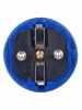 PKR01-016-2-K07 ВБп3-1-0м Вилка прямая ОМЕГА IP44 синяя IEK 