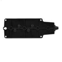 MultiSet Колодка 2х розетка 2К+З каучуковая 16А/250В IP44 Красная Systeme Electric MST4122RD