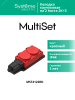 MST4122RD MultiSet Колодка 2х розетка 2К+З каучуковая 16А/250В IP44 Красная Systeme Electric 