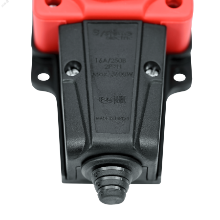 MST4123RD MultiSet Колодка 3х розетка 2К+З каучуковая 16А/250В IP44 Красная Systeme Electric 