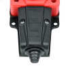 MST4123RD MultiSet Колодка 3х розетка 2К+З каучуковая 16А/250В IP44 Красная Systeme Electric 