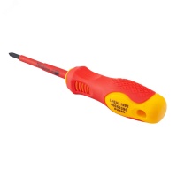 Отвертка диэлектрическая крестовая VDE PH1 x 80 Rage 397019