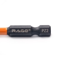 Биты намагниченные торсионные IMPACT S2 PZ2 x 50 мм 2 шт Rage 554126