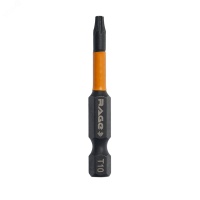Набор бит торсионных IMPACT 2 шт TORX T10 S2 х 50 мм Rage 554145